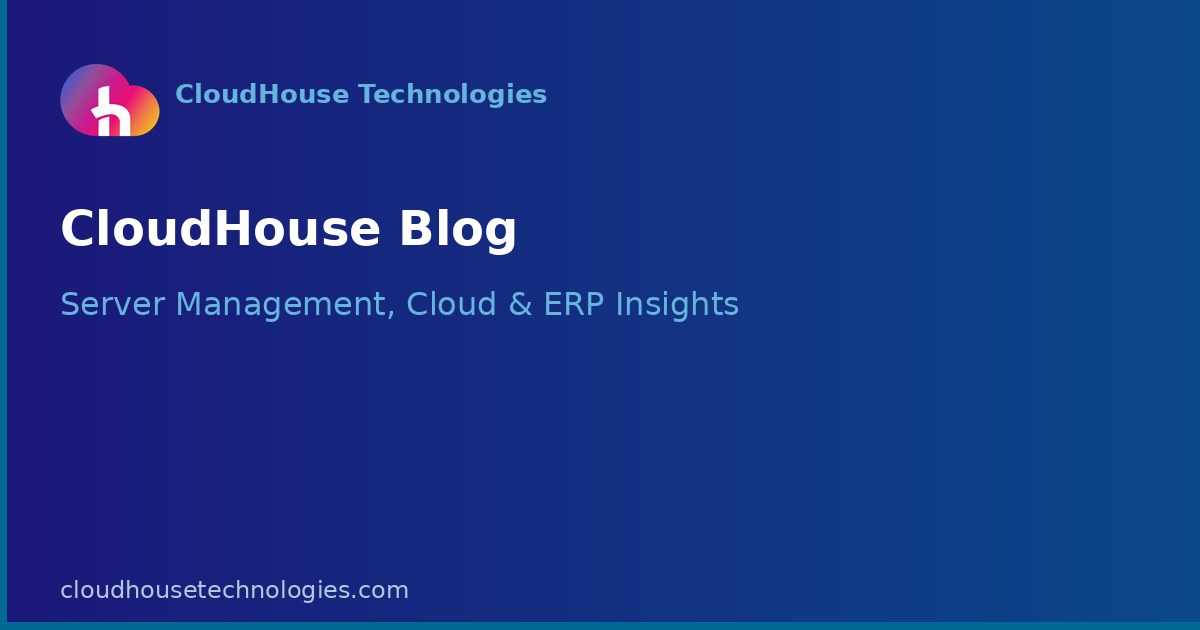 Linux Articles | CloudHouse Blog